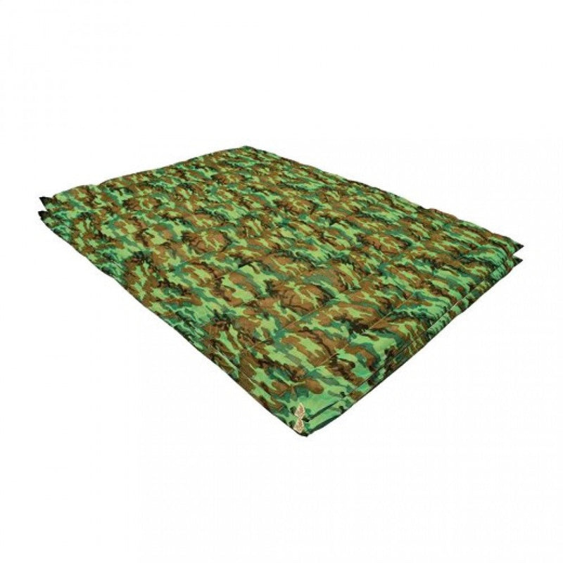 Kit 2 Colchonetes Acampamento Camping Casal Pesca Retiro Ginástica Camuflado 190x130cm - Emcompre