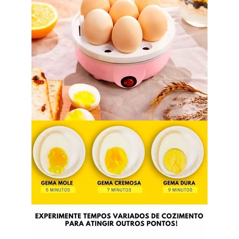 Elétrico Cozedor de Ovo Maquina De Cozinhar Ovos A Vapor Multifuncional Portátil Elétrico