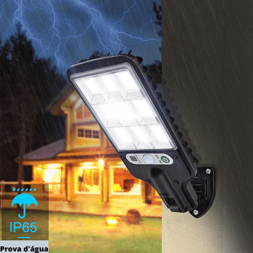 Refletor Smart Led - LÂMPADA SOLAR COM CONTROLE REMOTO