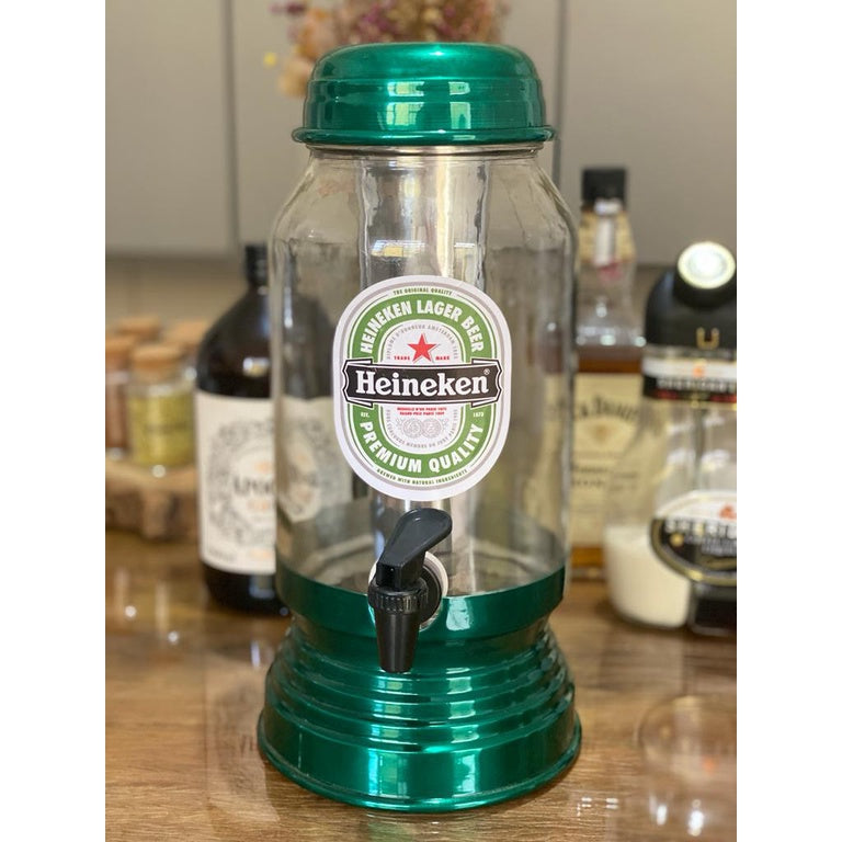 Chopeira Cervejeira vidro 3L dispenser para gelo