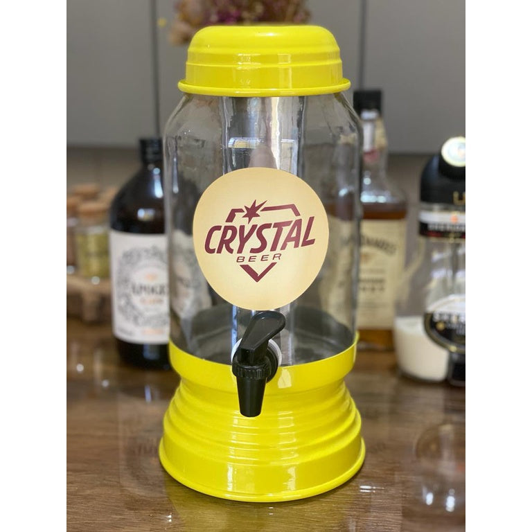 Chopeira Cervejeira vidro 3L dispenser para gelo