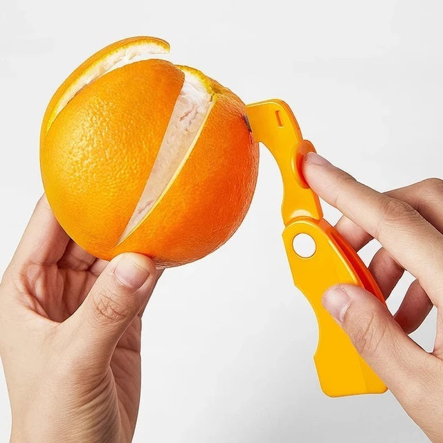 Descascador Manual de Frutas Cítricas Laranja Mexerica Tangerina