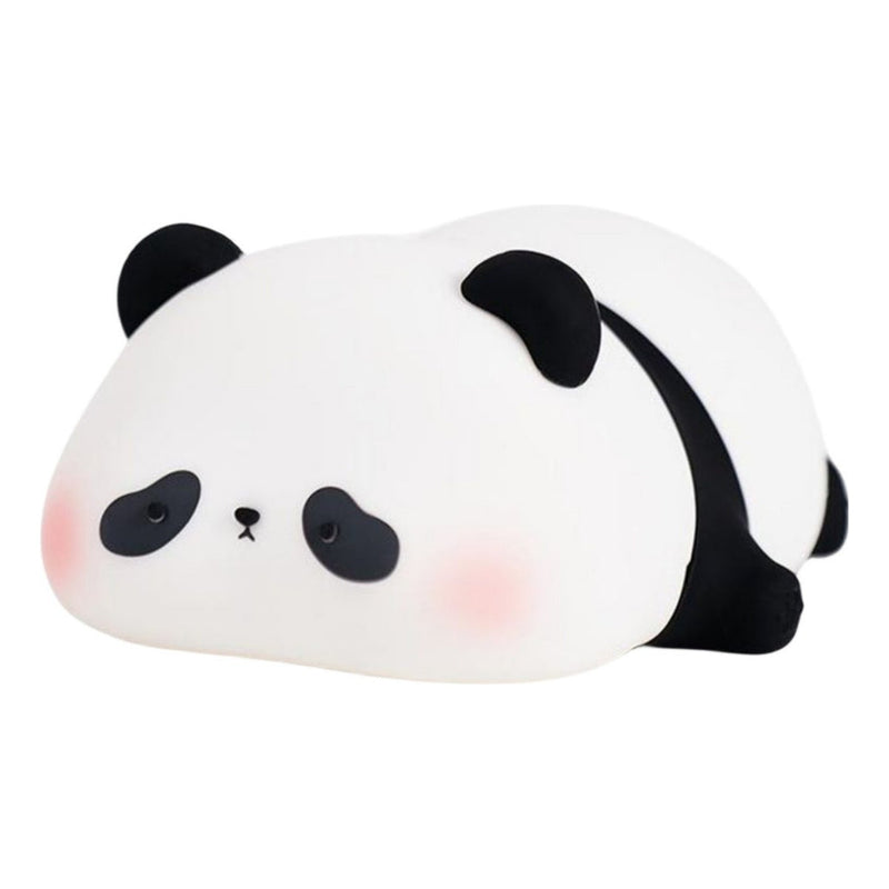 Luminária De Silicone Noturna Panda Recarregável Toque Fofo Qualidade Top Super Fofo