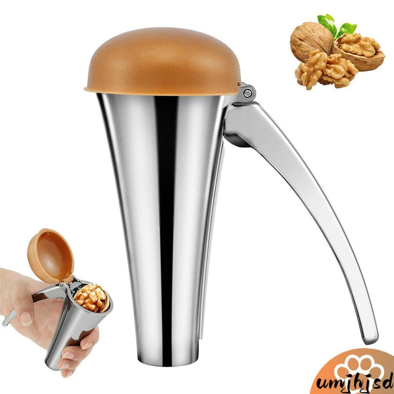 Ferramenta De Descascamento De Porcas À Prova De Salpicos Pecan Cracker Tool Com Funil De Tampa Quebra-Nozes Clip De Castanha